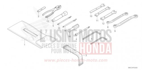 OUTILS GL1800DAM de 2021